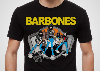 Camiseta Ramones Barbones